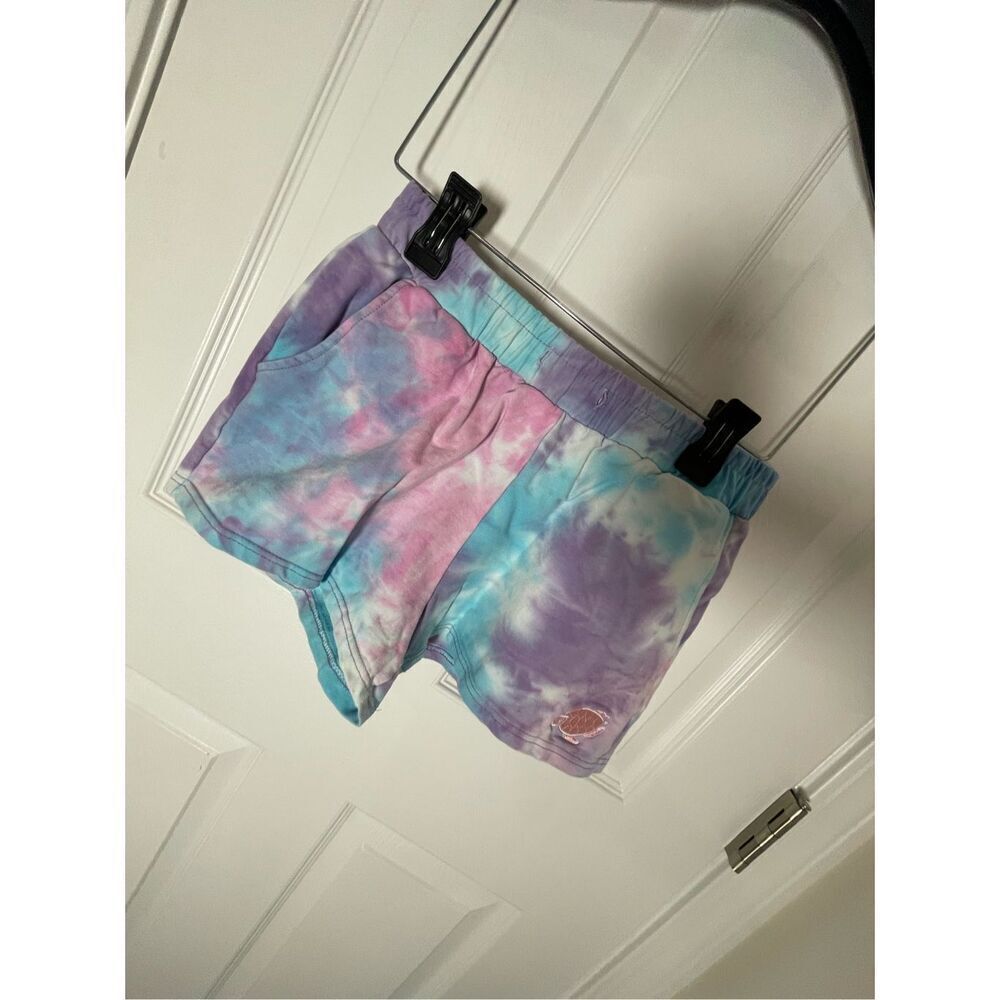Shelly Cove Save The Turtles tye dye shorts medium